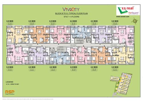 Images for Cluster Plan of XS VivaCity