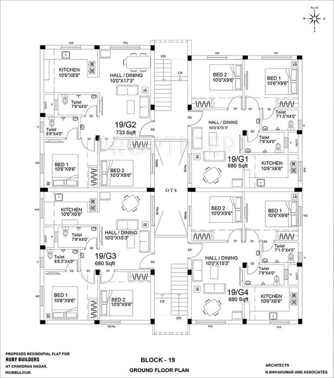  residency Images for Cluster Plan of Ruby Residency