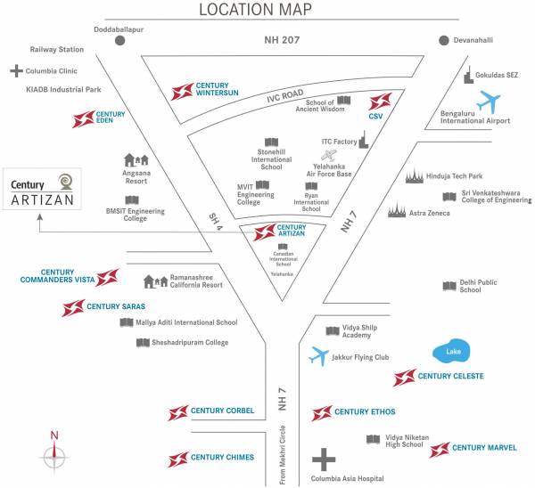 Images for Location Plan of Century Artizan