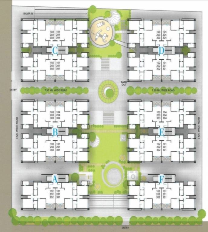 serenity Layout Plan
