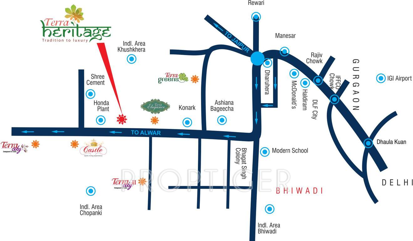 heritage Images for Location Plan of Terra Heritage