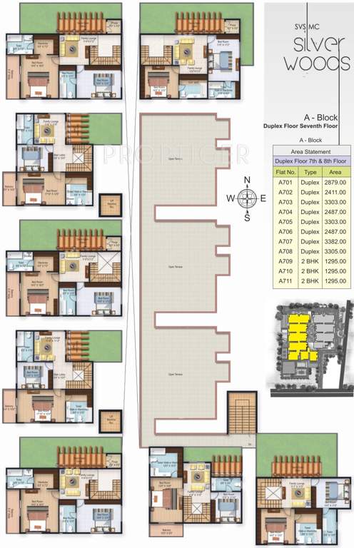  silver woods Images for Cluster Plan of SVS Silver Woods