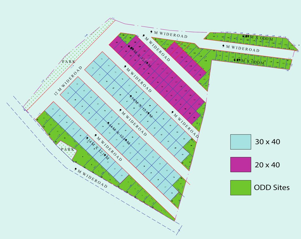  valley woods Layout Plan