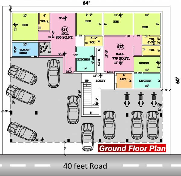 Images for Cluster Plan of Right Apartments