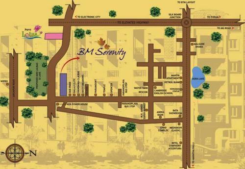  serenity Images for Location Plan of BM Serenity
