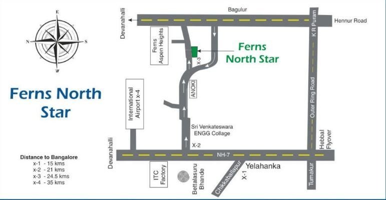  north star Location Plan