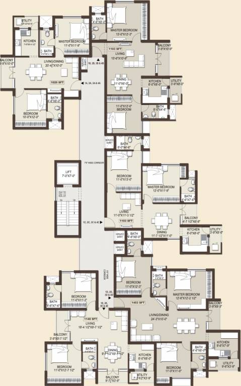 Images for Cluster Plan of Rashi The Ark