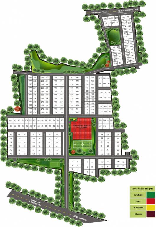  aspen heights Layout Plan