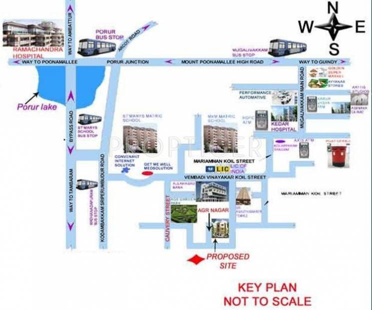 Images for Location Plan of Shree Saravana Flats