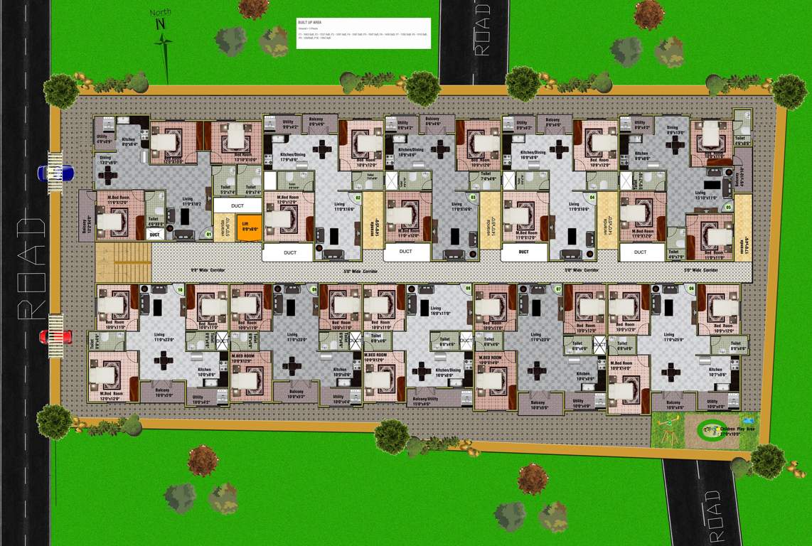 Images for Cluster Plan of DS Spring Nest