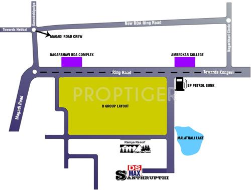 Images for Location Plan of DS DSMAX SANTHRUPTHI dsmax-santhrupthi Images for Location Plan of DS DSMAX SANTHRUPTHI