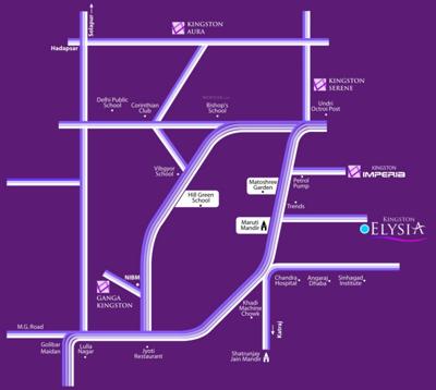  kingston-elysia Images for Location Plan of Vedant Kingston Elysia