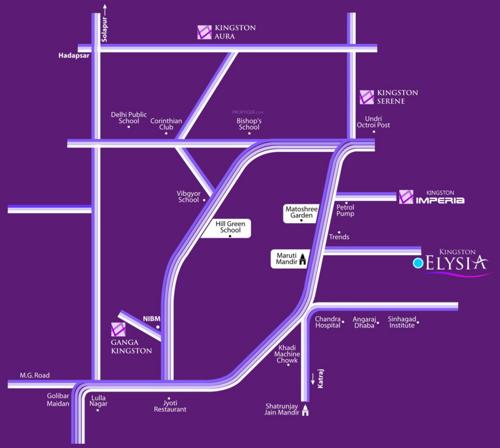  kingston-elysia Images for Location Plan of Vedant Kingston Elysia