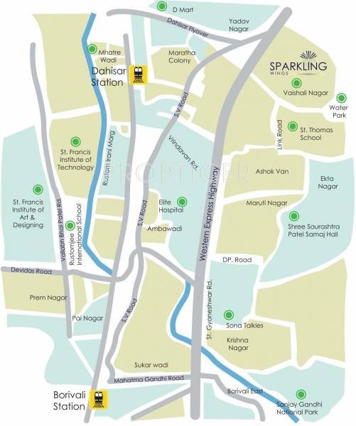 Images for Location Plan of Chandak Sparkling Wings