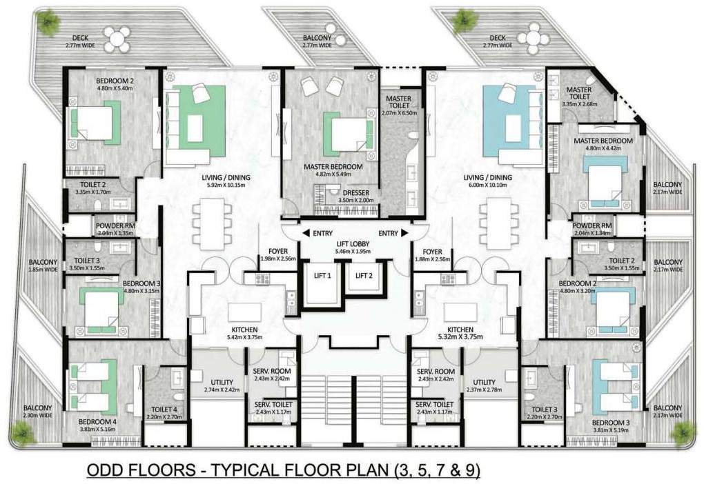  l artista Images for Cluster Plan of Mahindra L Artista