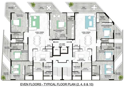  l-artista Images for Cluster Plan of Mahindra L Artista