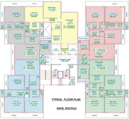 Images for Cluster Plan of Bombay Sahil Exotica Images for Cluster Plan of Bombay Sahil Exotica