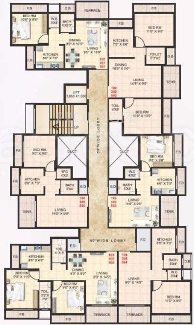 Images for Cluster Plan of Swaraj Sai Mannat
