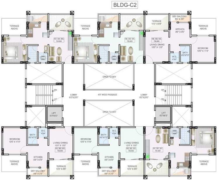 Images for Cluster Plan of Vedant Kingston Serene