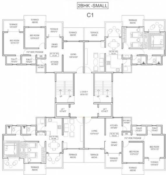 Images for Cluster Plan of Vedant Kingston Serene