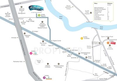  aspiree Images for Location Plan of Kunal Aspiree
