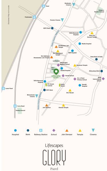 Location Plan lifescapes-glory Location Plan