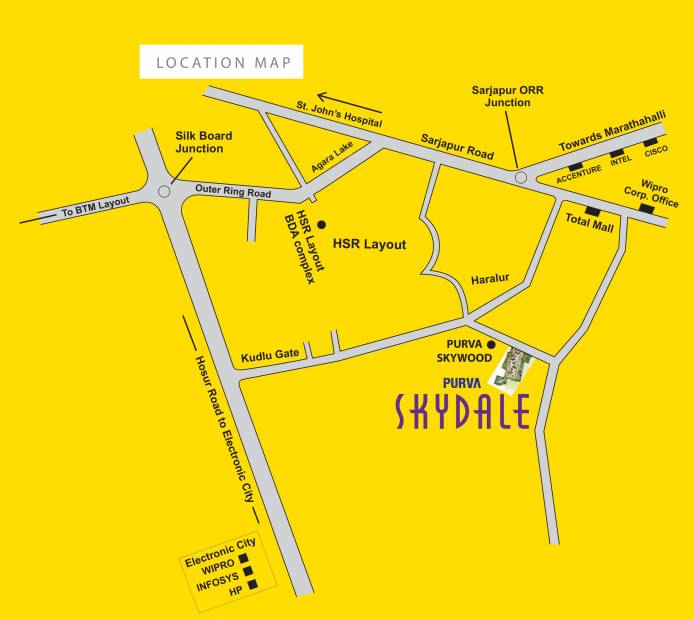  skydale Images for Location Plan of Purva Skydale