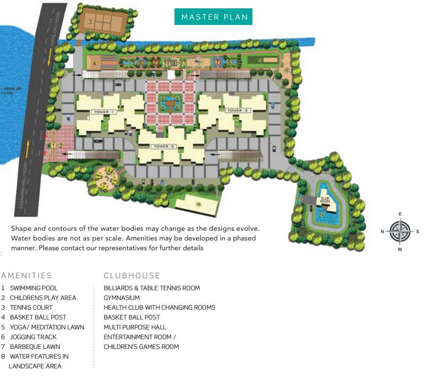  skydale Images for Master Plan of Purva Skydale