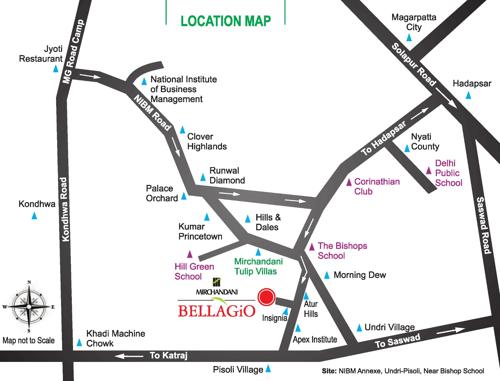 bellagio Images for Location Plan of Mirchandani Bellagio