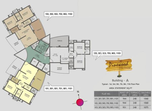 Images for Cluster Plan of Sainath Pinewood
