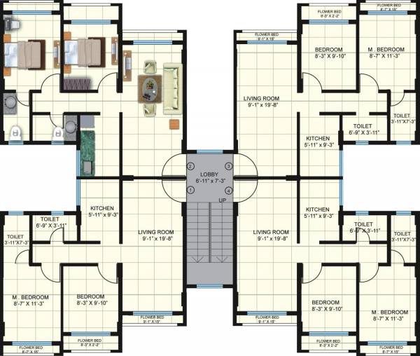 Images for Cluster Plan of Poddar Samruddhi Hill View Images for Cluster Plan of Poddar Samruddhi Hill View