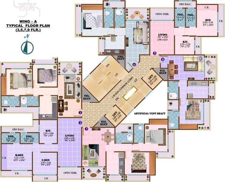  enclave Images for Cluster Plan of Laabh Enclave