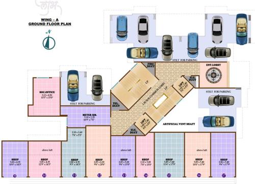  enclave Images for Cluster Plan of Laabh Enclave