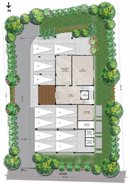 Layout Plan sumanth sreshta-serenity Layout Plan