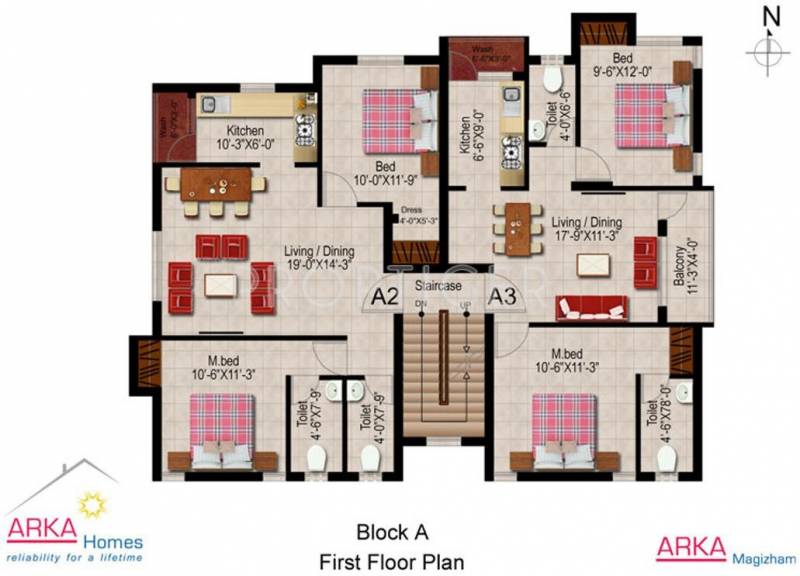 Arka Homes Magizham Block A First Floor