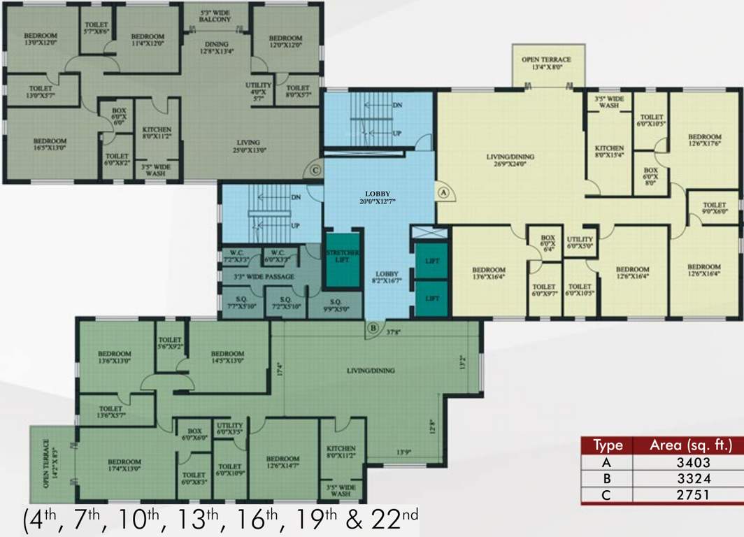 ramsnehi unimark tower Images for Cluster Plan of Unimark Ramsnehi Unimark Tower