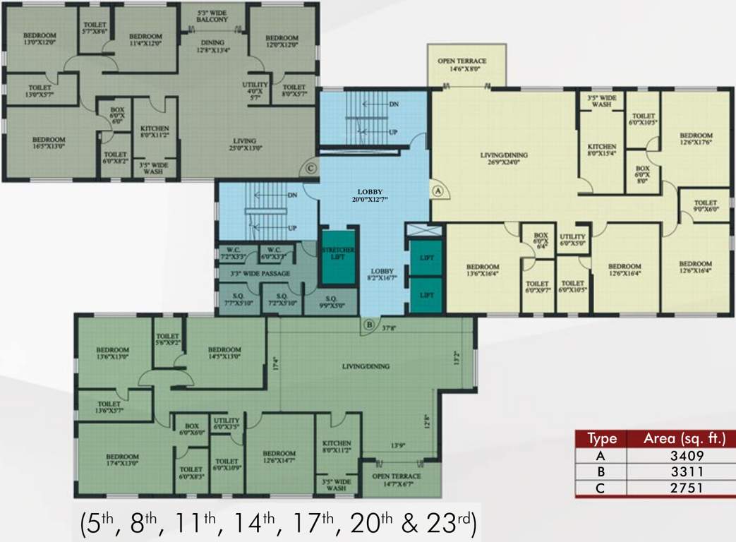 ramsnehi unimark tower Images for Cluster Plan of Unimark Ramsnehi Unimark Tower