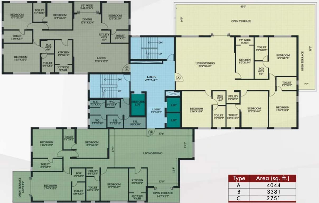 ramsnehi unimark tower Images for Cluster Plan of Unimark Ramsnehi Unimark Tower