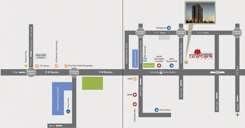  ramsnehi-unimark-tower Images for Location Plan of Unimark Ramsnehi Unimark Tower