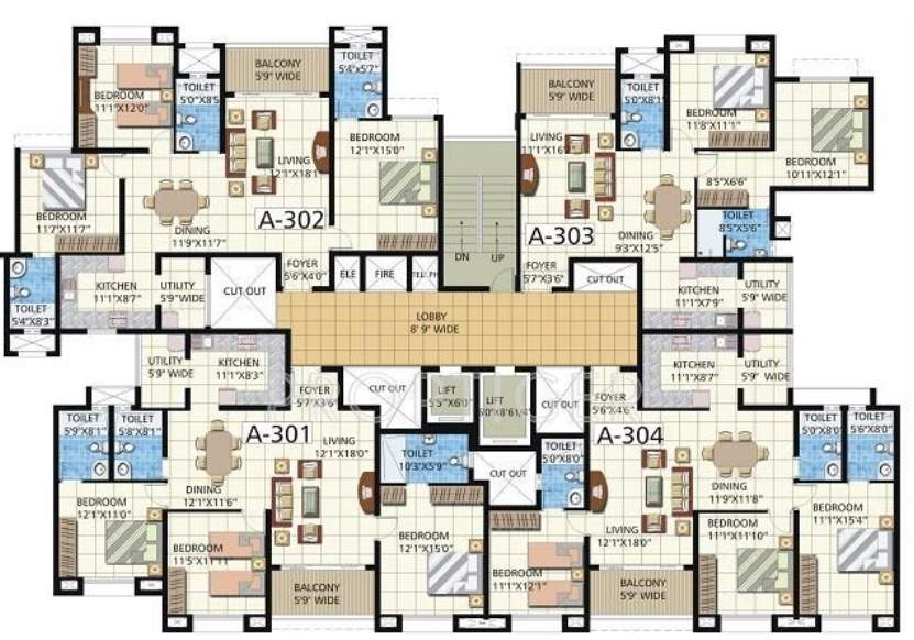 Images for Cluster Plan of HRC Ibbani