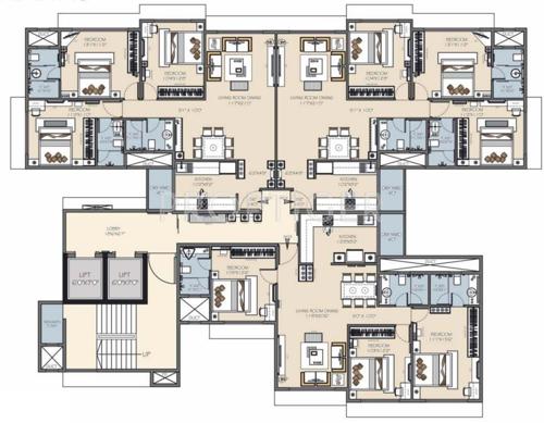  chalet-amar Images for Cluster Plan of JP Chalet Amar