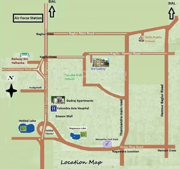 Images for Location Plan of Alisha Projects The Gallery