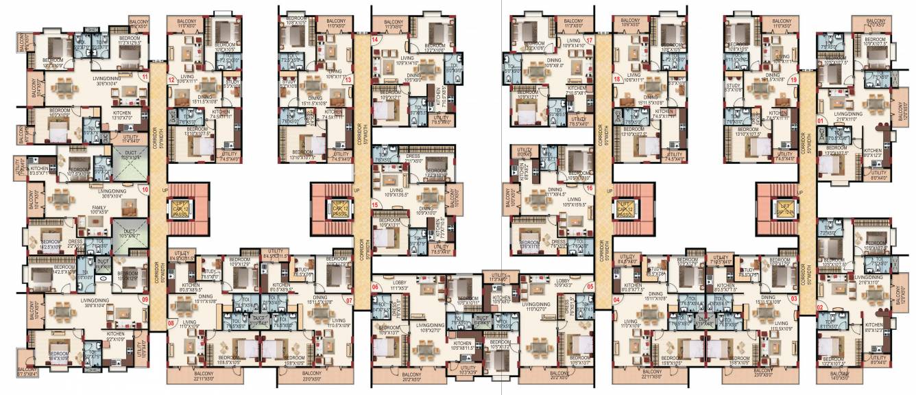  sapphire Block B2 Cluster Plan