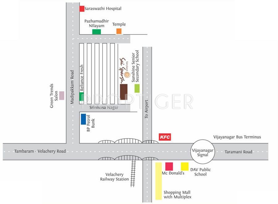 Images for Location Plan of Fairyland Sai Sparsh