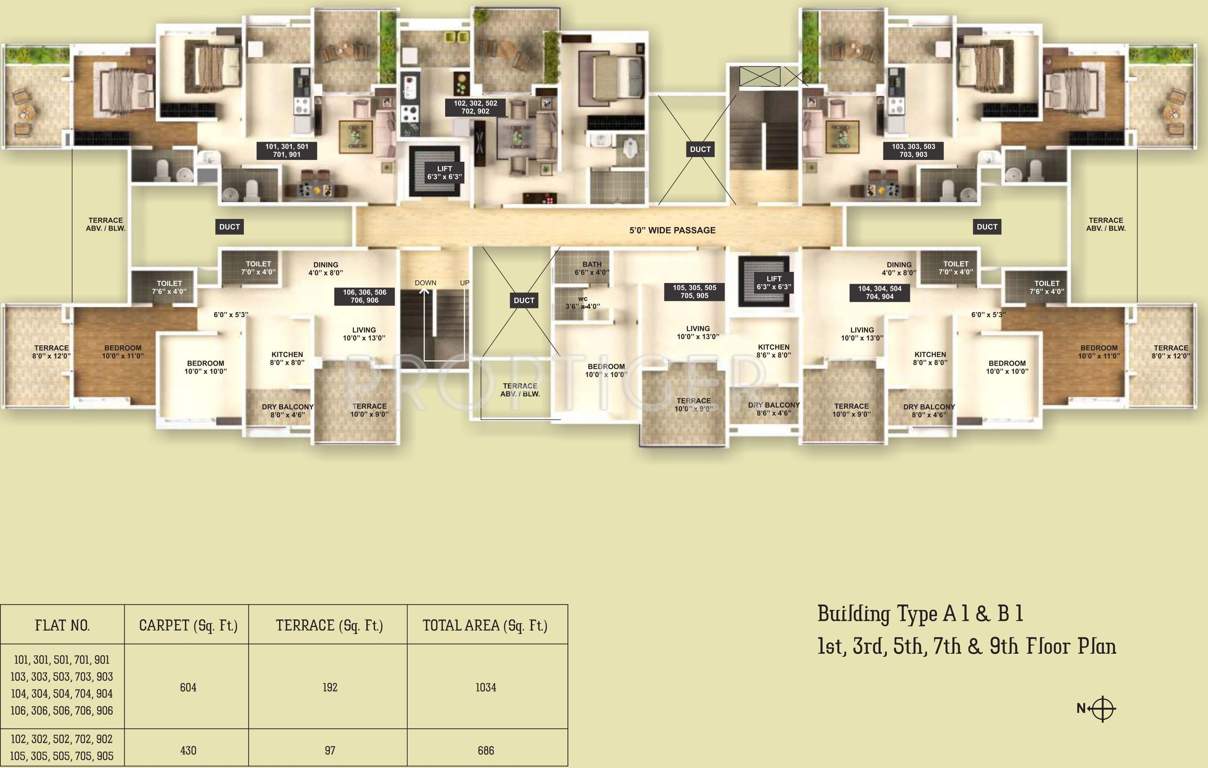 Images for Cluster Plan of Maple Aura County