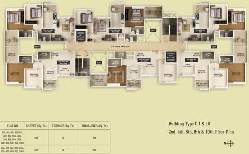 Images for Cluster Plan of Maple Aura County