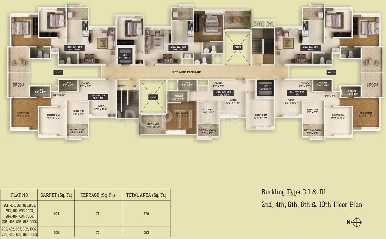 Images for Cluster Plan of Maple Aura County