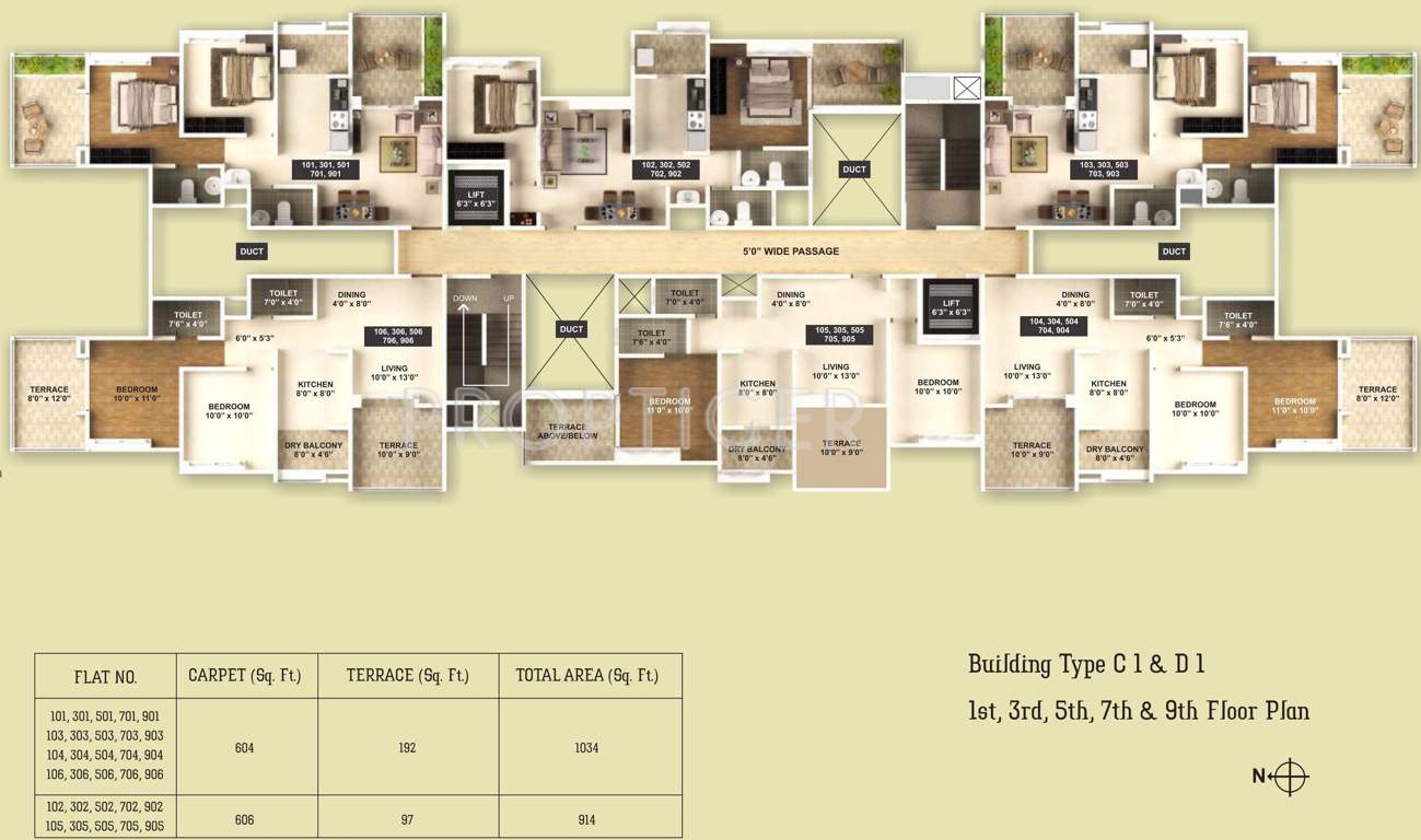 Images for Cluster Plan of Maple Aura County