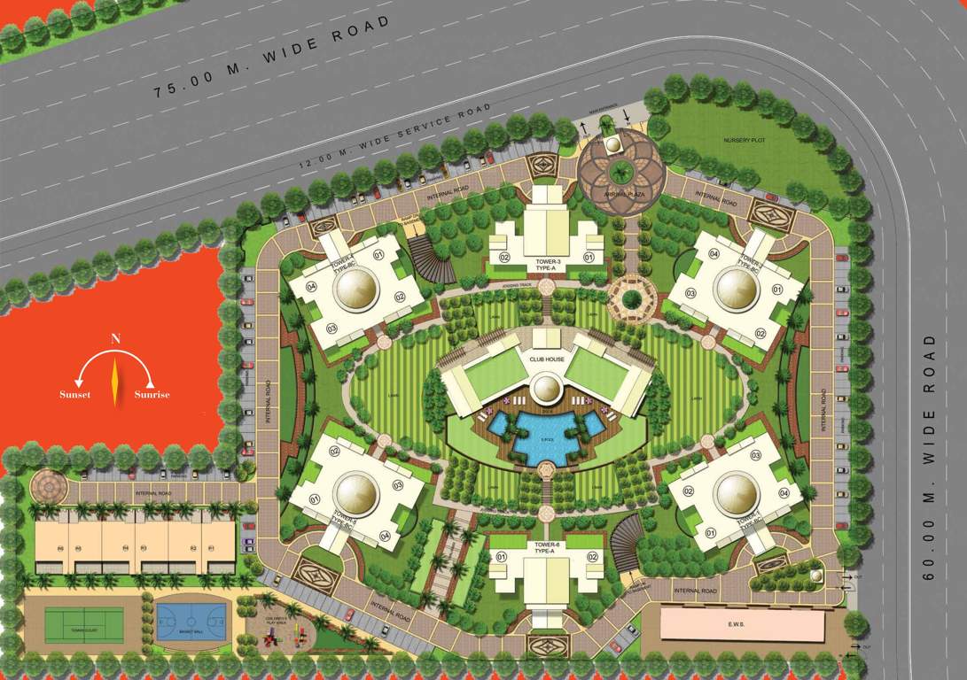  marigold Images for Layout Plan of ATS Marigold