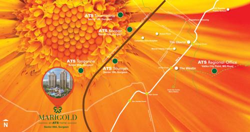  marigold Images for Location Plan of ATS Marigold